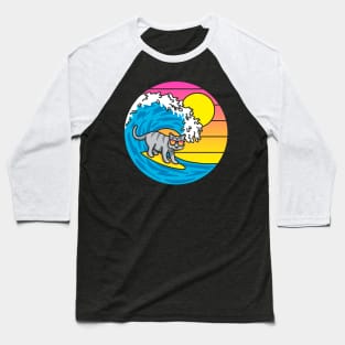 The Purrfect Wave Baseball T-Shirt